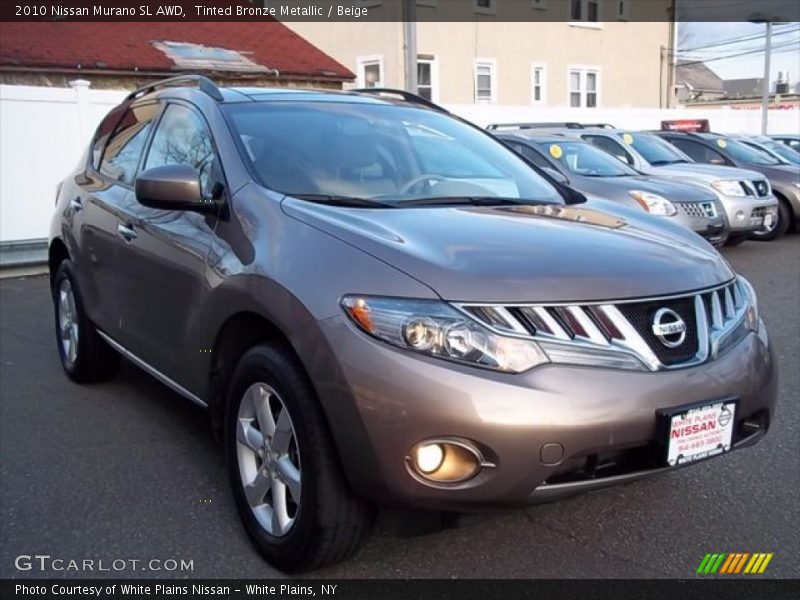 Tinted Bronze Metallic / Beige 2010 Nissan Murano SL AWD