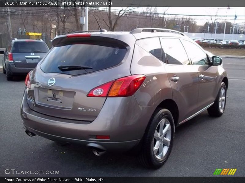Tinted Bronze Metallic / Beige 2010 Nissan Murano SL AWD