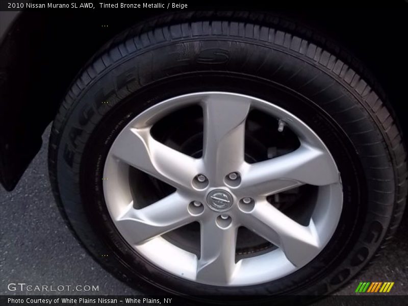 Tinted Bronze Metallic / Beige 2010 Nissan Murano SL AWD