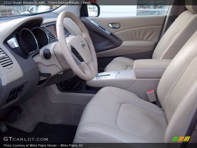 Tinted Bronze Metallic / Beige 2010 Nissan Murano SL AWD