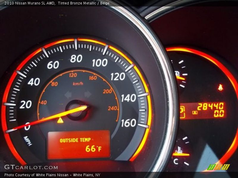 Tinted Bronze Metallic / Beige 2010 Nissan Murano SL AWD