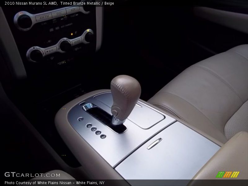 Tinted Bronze Metallic / Beige 2010 Nissan Murano SL AWD