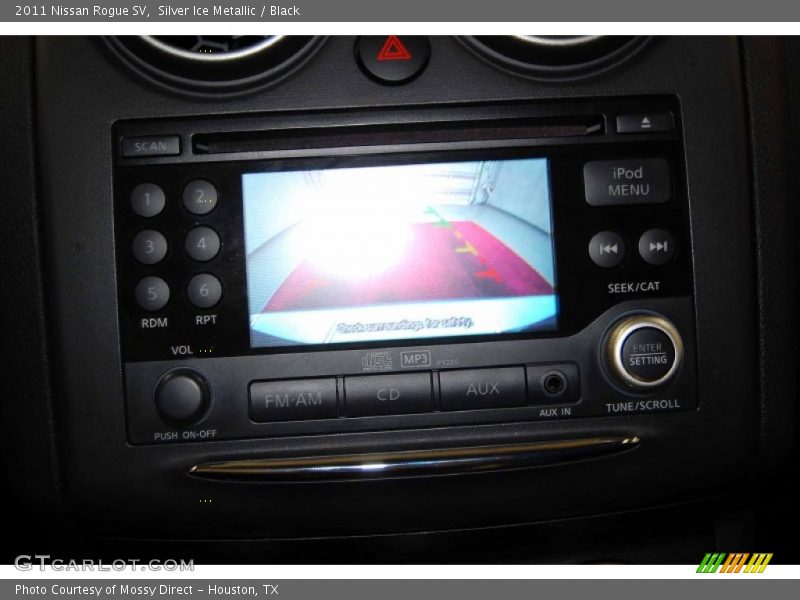 Silver Ice Metallic / Black 2011 Nissan Rogue SV