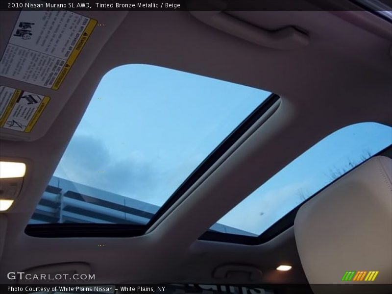 Tinted Bronze Metallic / Beige 2010 Nissan Murano SL AWD