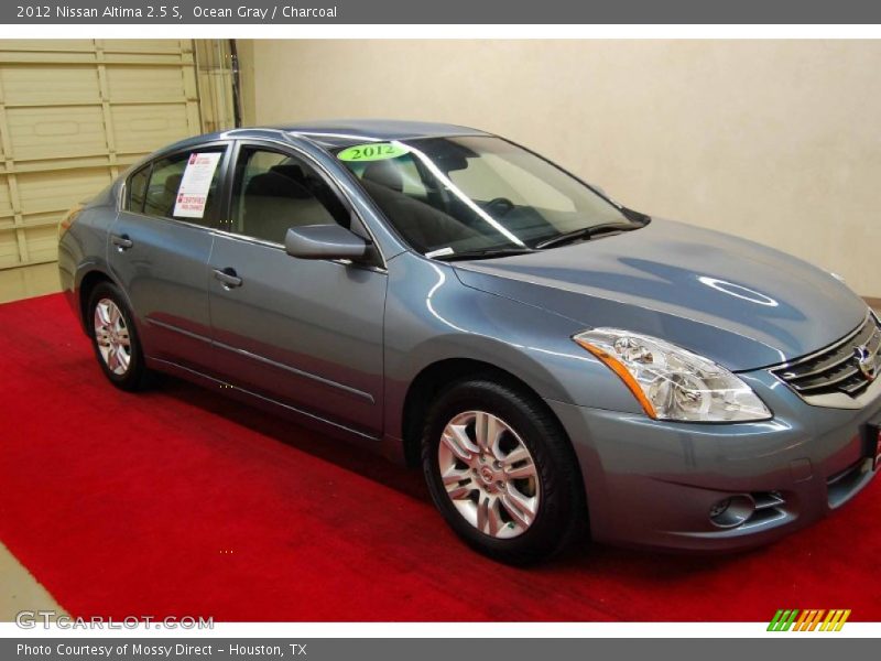 Ocean Gray / Charcoal 2012 Nissan Altima 2.5 S