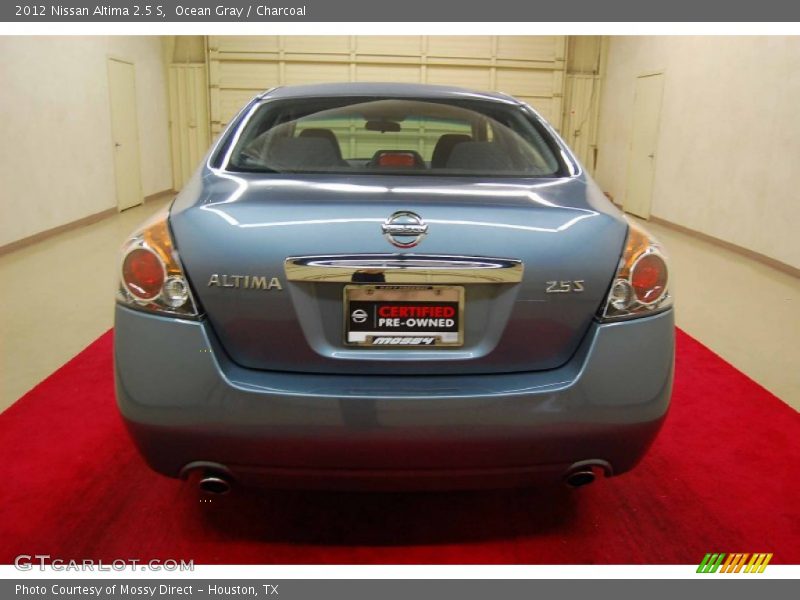 Ocean Gray / Charcoal 2012 Nissan Altima 2.5 S