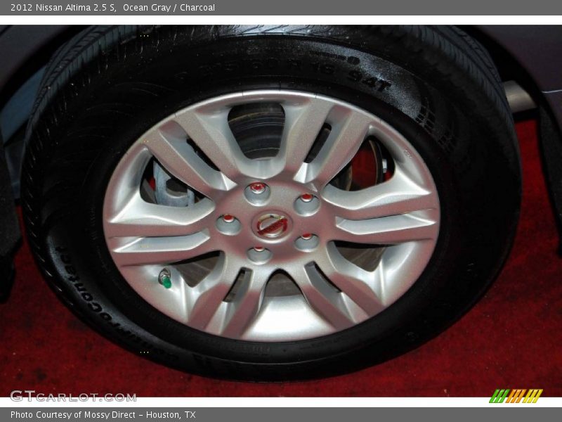 Ocean Gray / Charcoal 2012 Nissan Altima 2.5 S