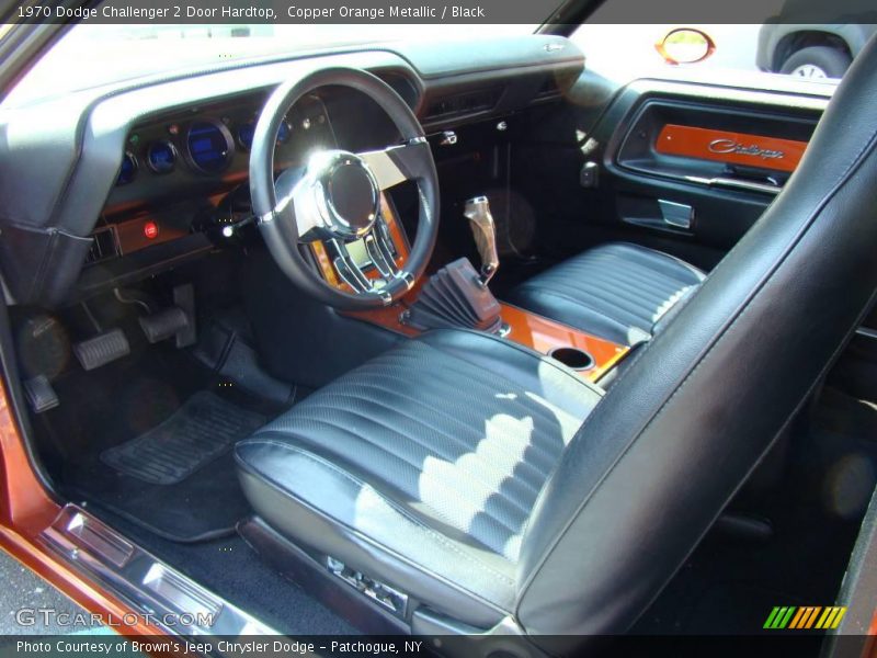  1970 Challenger 2 Door Hardtop Black Interior