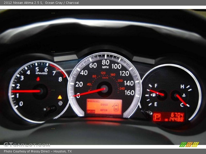 Ocean Gray / Charcoal 2012 Nissan Altima 2.5 S