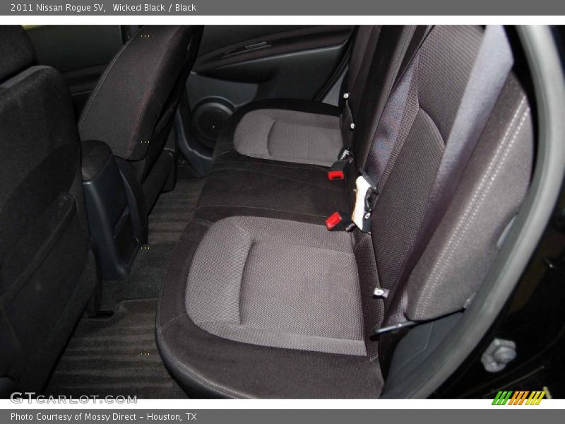 Wicked Black / Black 2011 Nissan Rogue SV