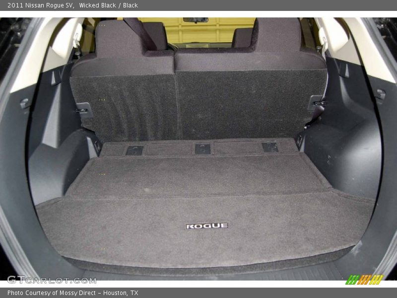 Wicked Black / Black 2011 Nissan Rogue SV