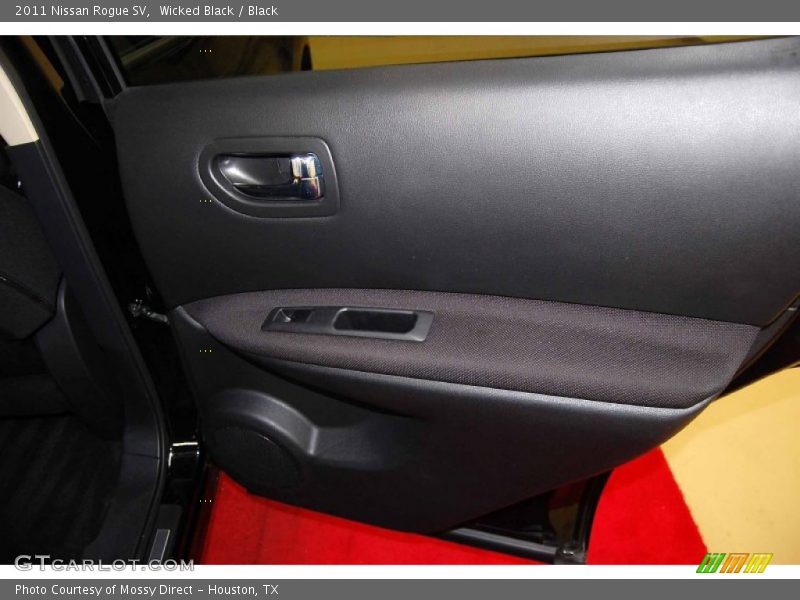 Wicked Black / Black 2011 Nissan Rogue SV