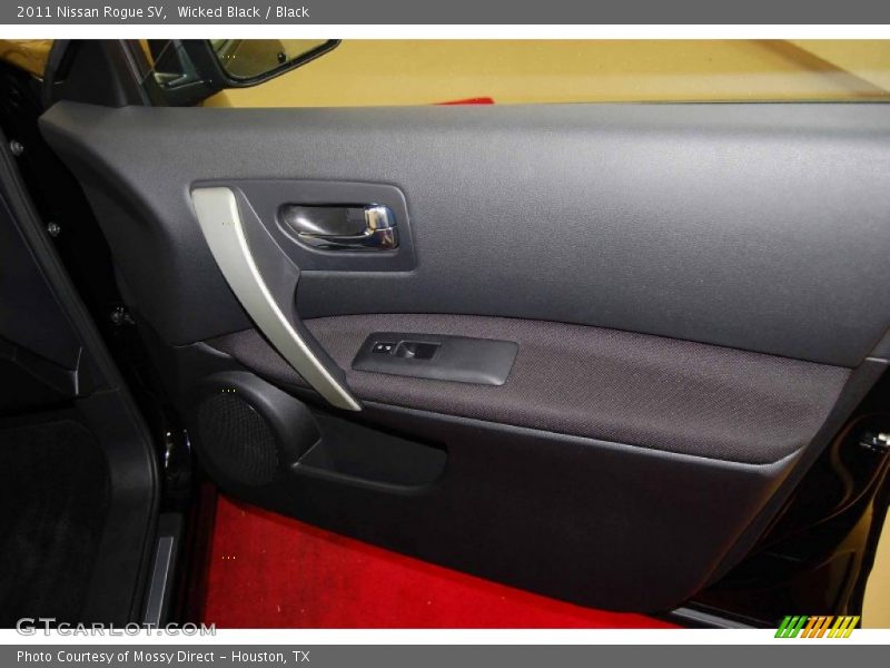 Wicked Black / Black 2011 Nissan Rogue SV