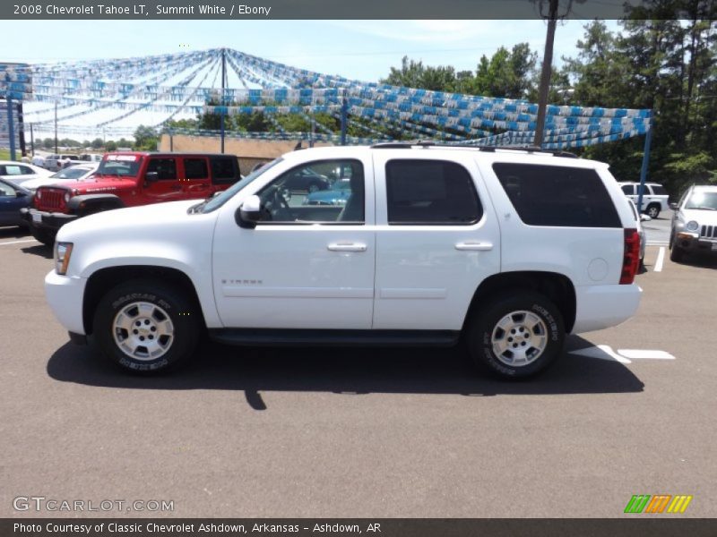 Summit White / Ebony 2008 Chevrolet Tahoe LT