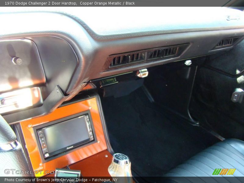 Copper Orange Metallic / Black 1970 Dodge Challenger 2 Door Hardtop