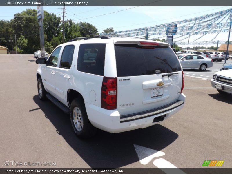 Summit White / Ebony 2008 Chevrolet Tahoe LT
