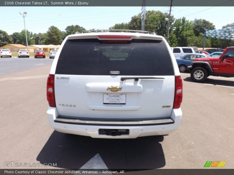 Summit White / Ebony 2008 Chevrolet Tahoe LT
