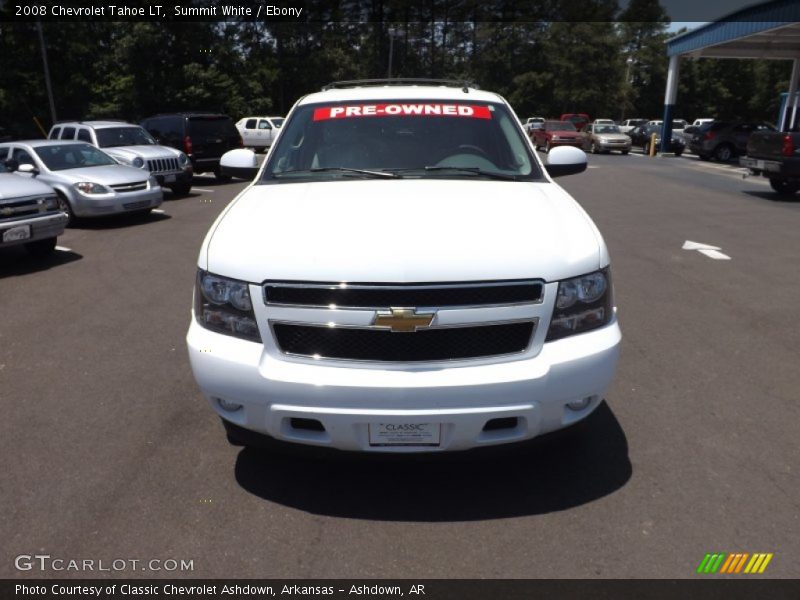 Summit White / Ebony 2008 Chevrolet Tahoe LT