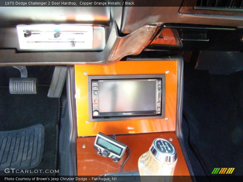 Copper Orange Metallic / Black 1970 Dodge Challenger 2 Door Hardtop