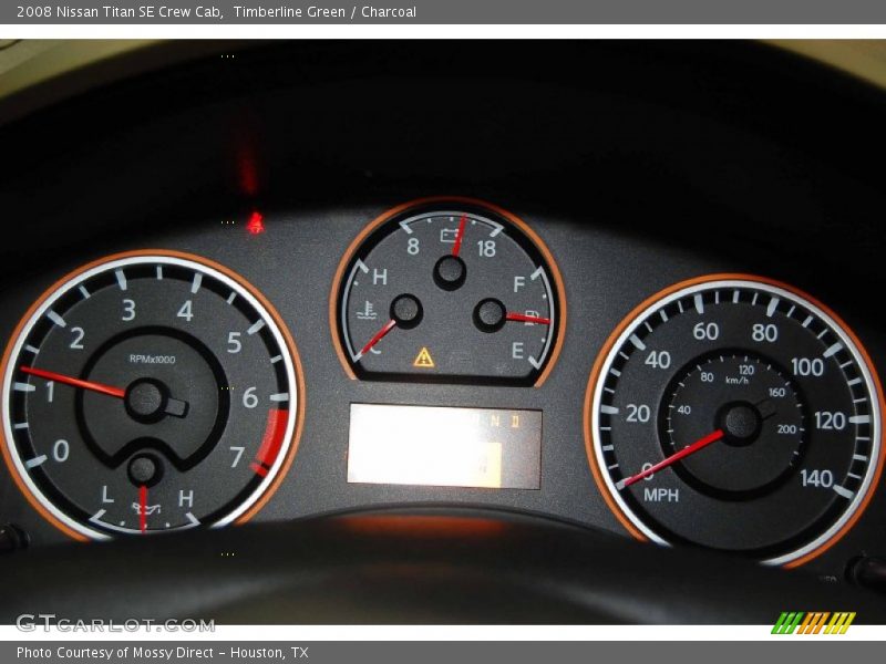  2008 Titan SE Crew Cab SE Crew Cab Gauges