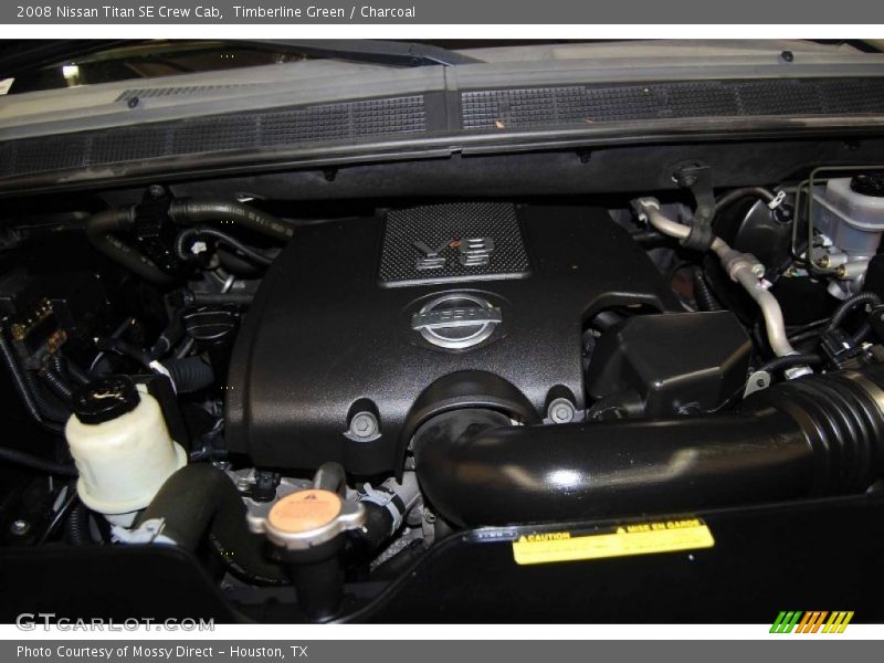 Timberline Green / Charcoal 2008 Nissan Titan SE Crew Cab