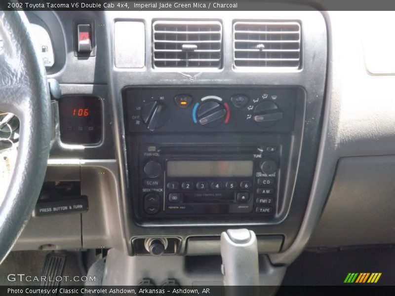 Imperial Jade Green Mica / Charcoal 2002 Toyota Tacoma V6 Double Cab 4x4