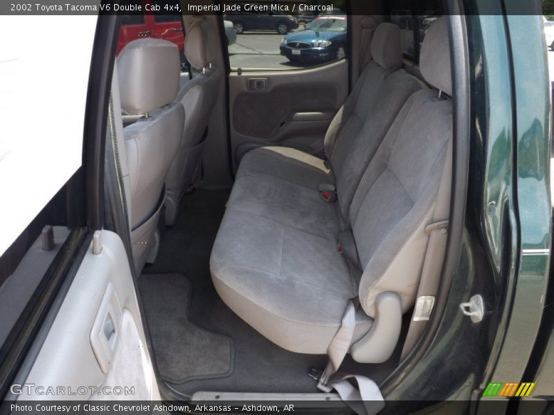 Imperial Jade Green Mica / Charcoal 2002 Toyota Tacoma V6 Double Cab 4x4