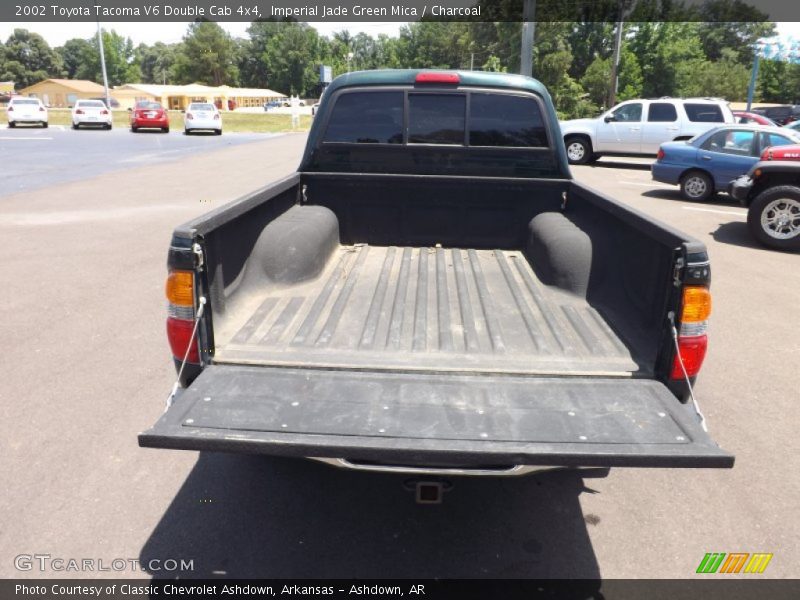 Imperial Jade Green Mica / Charcoal 2002 Toyota Tacoma V6 Double Cab 4x4