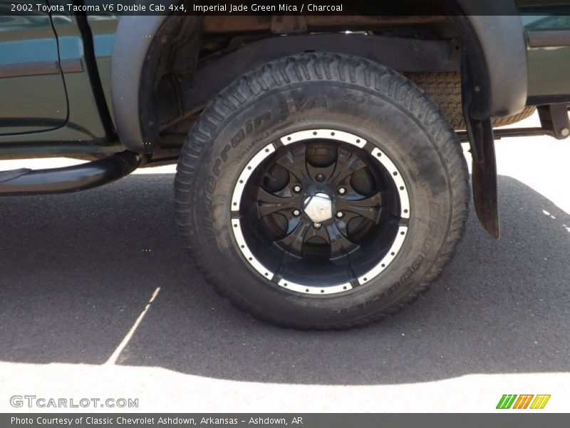 Imperial Jade Green Mica / Charcoal 2002 Toyota Tacoma V6 Double Cab 4x4