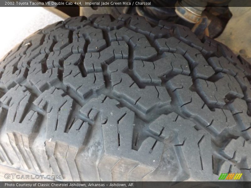 Imperial Jade Green Mica / Charcoal 2002 Toyota Tacoma V6 Double Cab 4x4