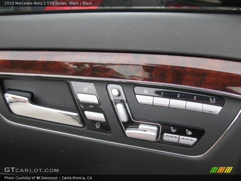 Black / Black 2010 Mercedes-Benz S 550 Sedan