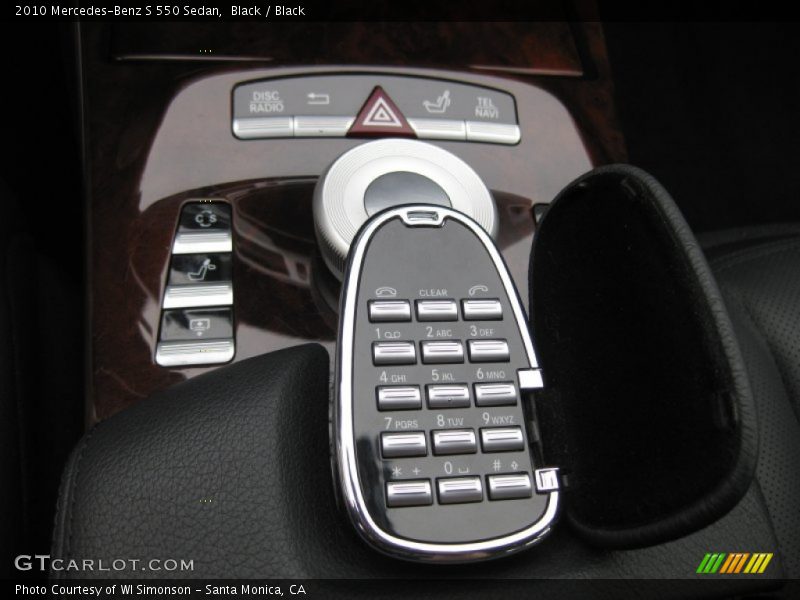 Black / Black 2010 Mercedes-Benz S 550 Sedan