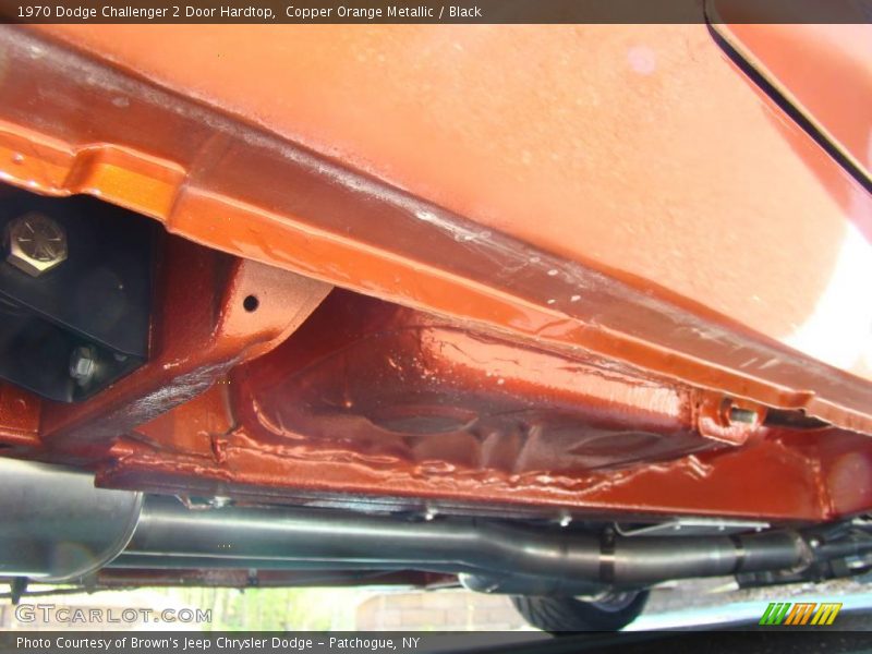 Undercarriage of 1970 Challenger 2 Door Hardtop