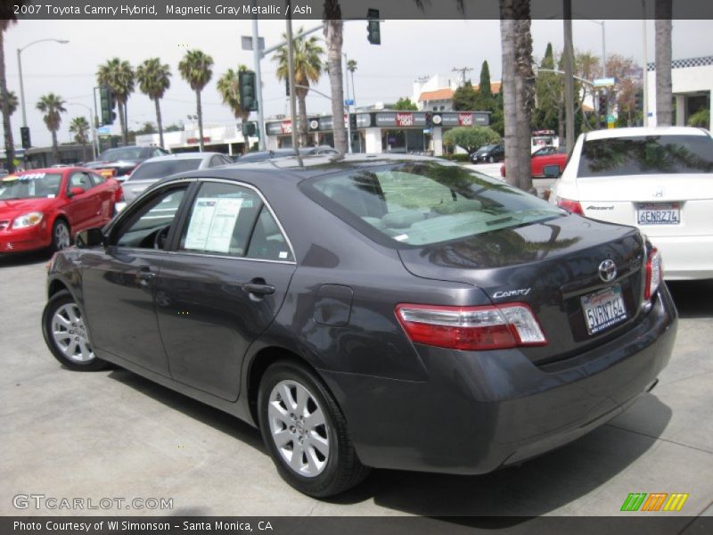 Magnetic Gray Metallic / Ash 2007 Toyota Camry Hybrid