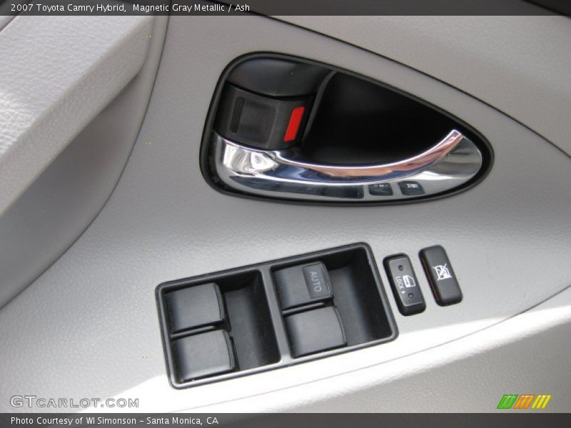 Magnetic Gray Metallic / Ash 2007 Toyota Camry Hybrid