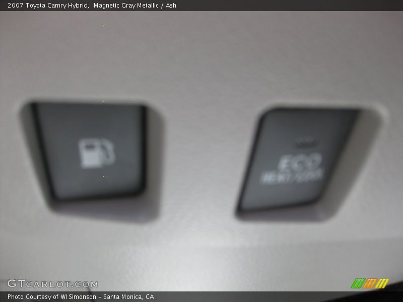 Magnetic Gray Metallic / Ash 2007 Toyota Camry Hybrid