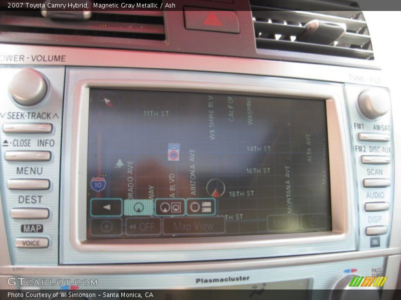 Magnetic Gray Metallic / Ash 2007 Toyota Camry Hybrid