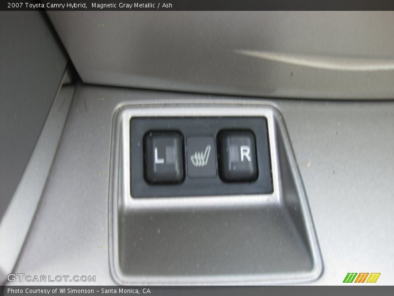 Magnetic Gray Metallic / Ash 2007 Toyota Camry Hybrid