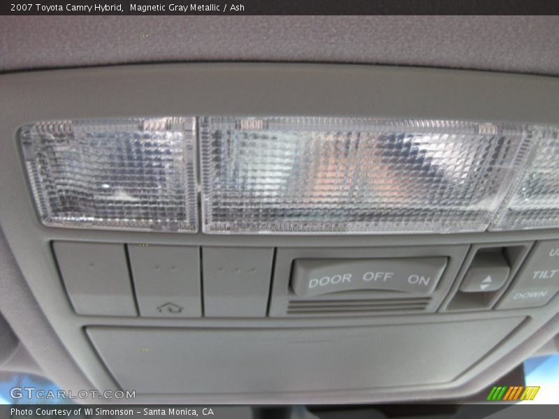 Magnetic Gray Metallic / Ash 2007 Toyota Camry Hybrid
