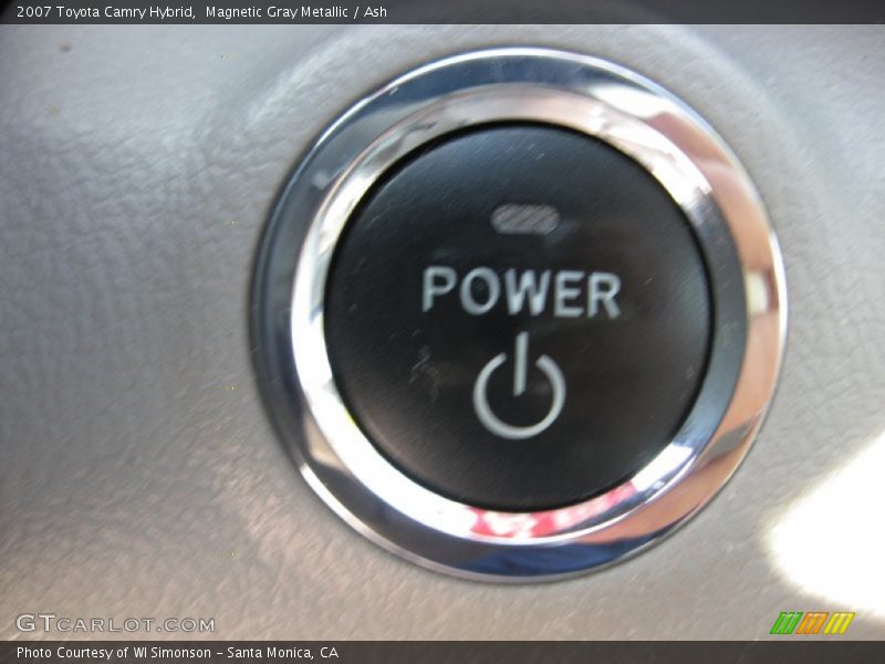 Magnetic Gray Metallic / Ash 2007 Toyota Camry Hybrid