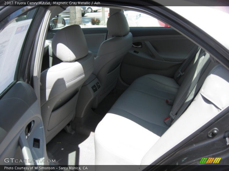 Magnetic Gray Metallic / Ash 2007 Toyota Camry Hybrid