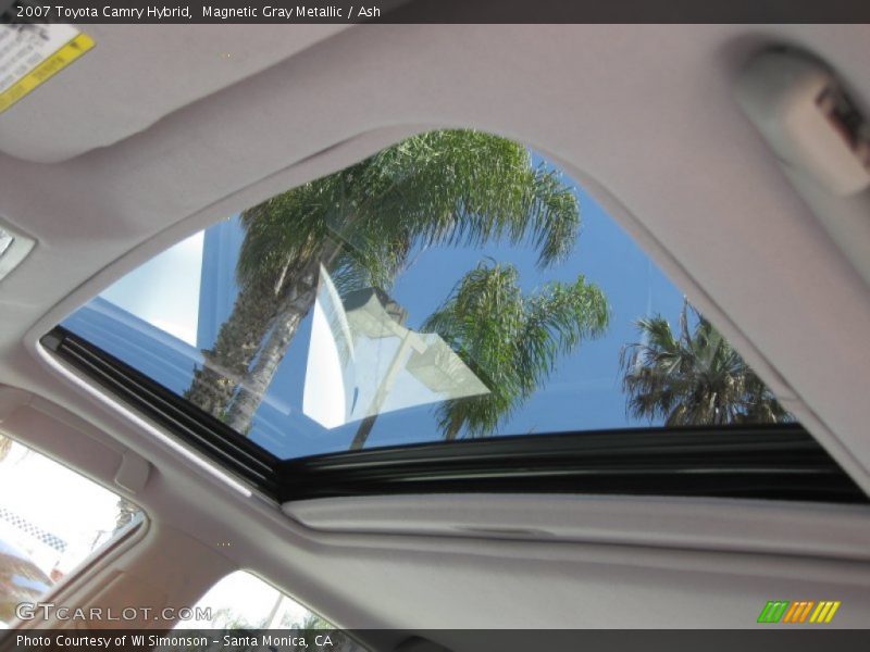 Magnetic Gray Metallic / Ash 2007 Toyota Camry Hybrid