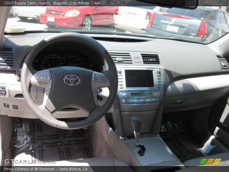 Magnetic Gray Metallic / Ash 2007 Toyota Camry Hybrid