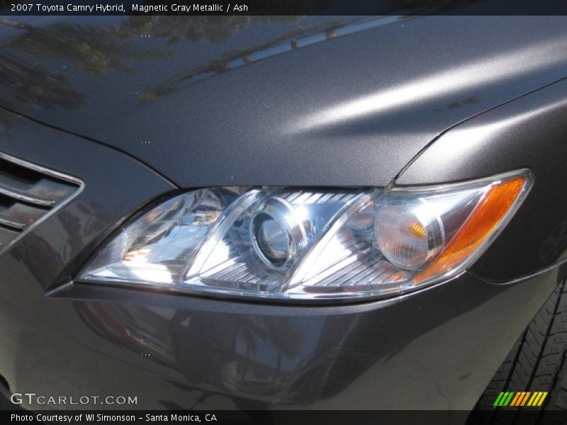 Magnetic Gray Metallic / Ash 2007 Toyota Camry Hybrid