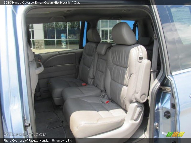 Ocean Mist Metallic / Gray 2010 Honda Odyssey EX-L