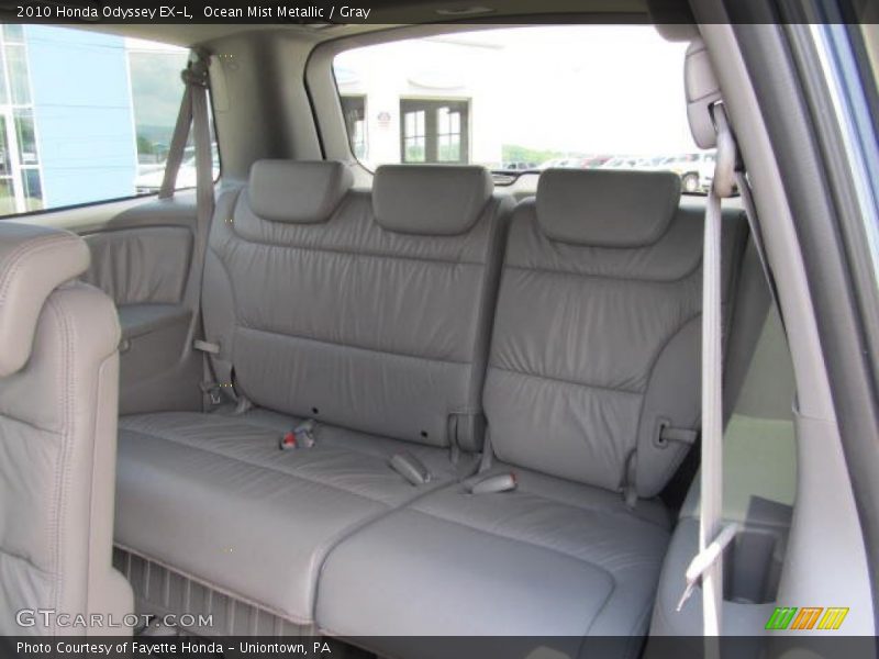 Ocean Mist Metallic / Gray 2010 Honda Odyssey EX-L