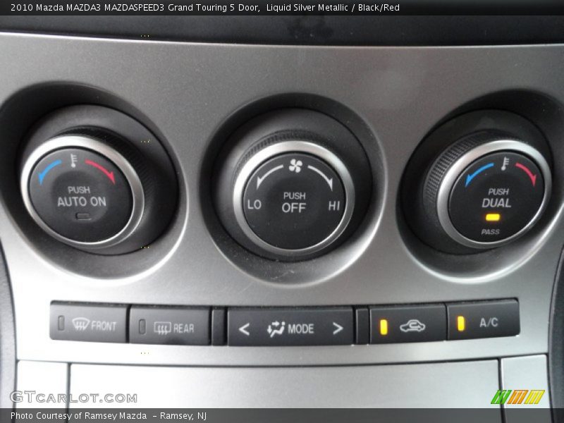 Controls of 2010 MAZDA3 MAZDASPEED3 Grand Touring 5 Door
