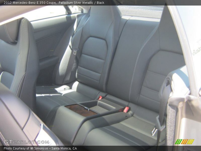 Palladium Silver Metallic / Black 2012 Mercedes-Benz E 350 Coupe