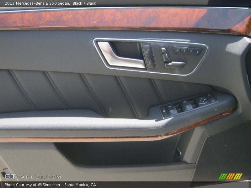 Black / Black 2012 Mercedes-Benz E 350 Sedan