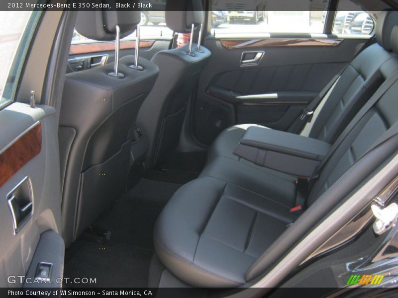 Black / Black 2012 Mercedes-Benz E 350 Sedan